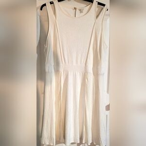 Cato White Midi Dress
